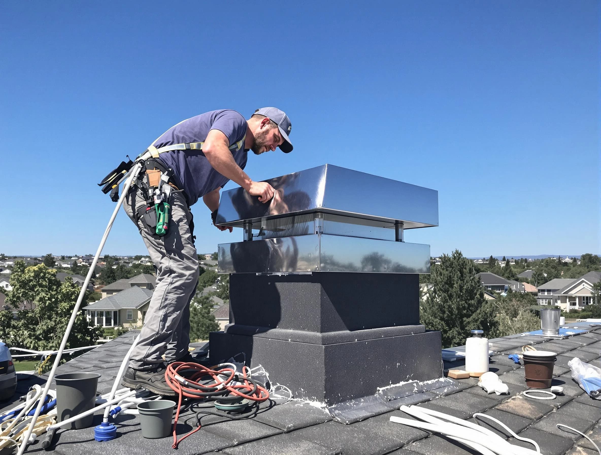 Chimney Cap Services service in South Fayette, PA