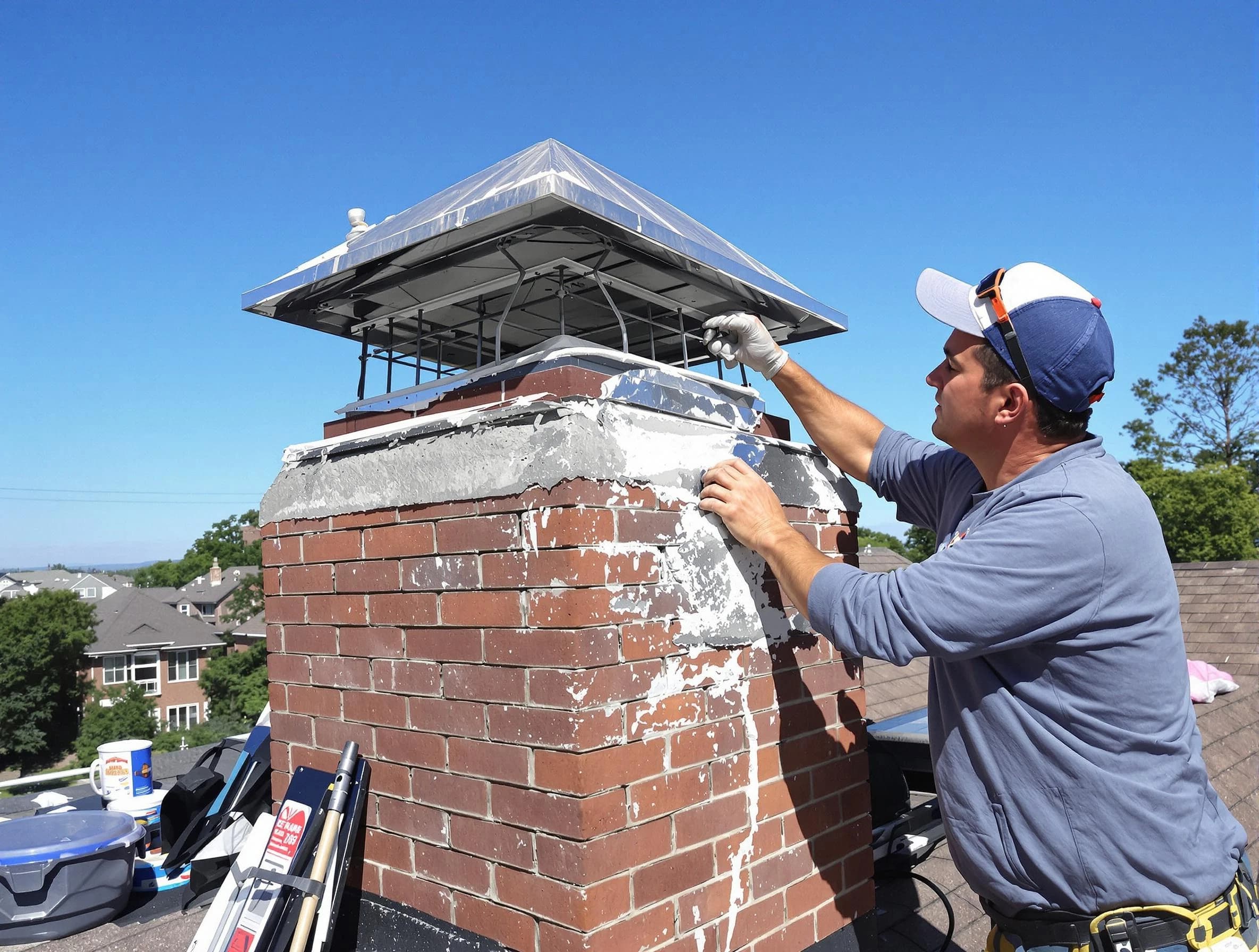 Chimney Crown Services service in South Fayette, PA